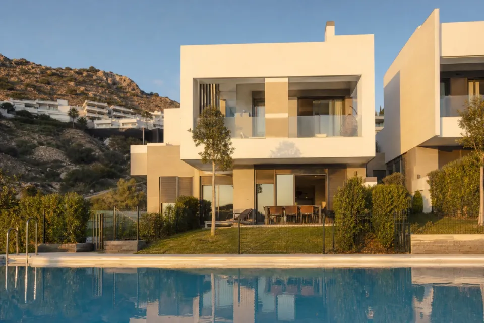 Pareado con jardín en Mijas
