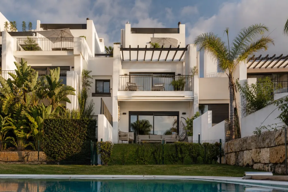 Adosado con jardín con vistas al mar en Torrevieja