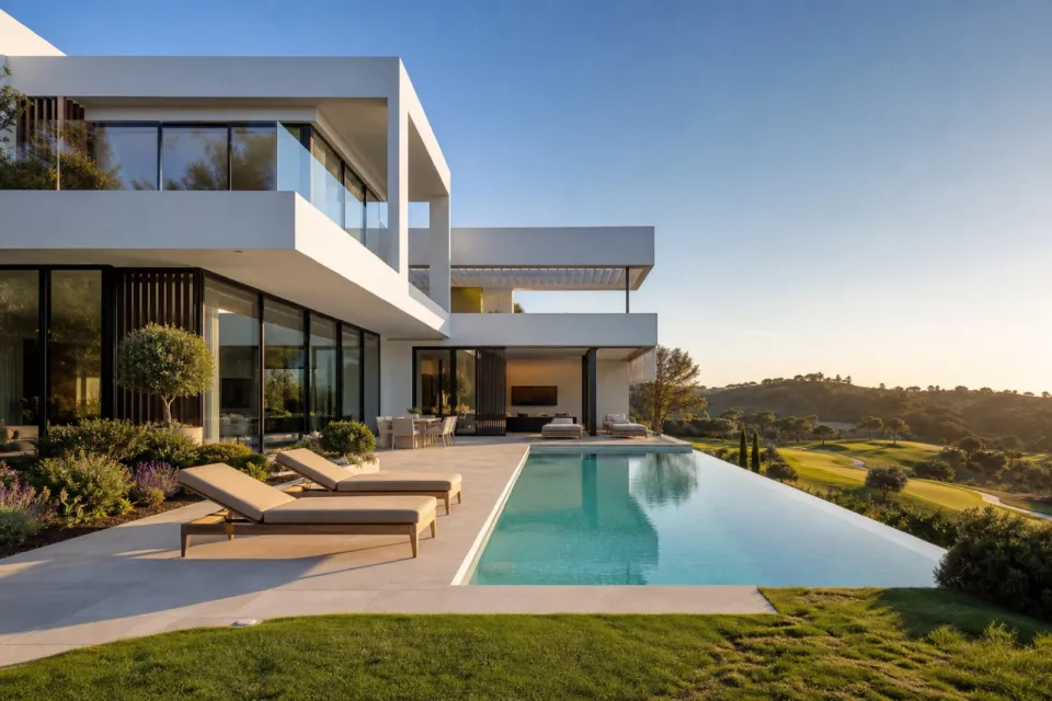 Villa mediterránea en Mijas