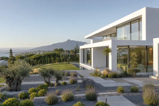 Villa under construction with sea views in Benahavís — photo 2