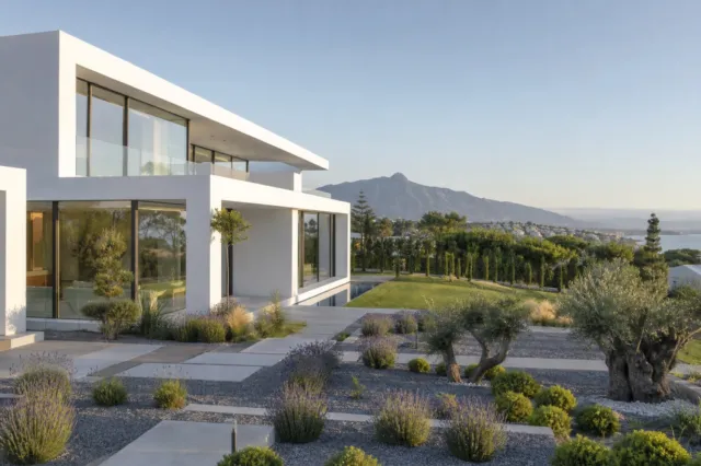Villa en construcción con vistas panorámicas al mar en Orihuela Costa — صورة 2