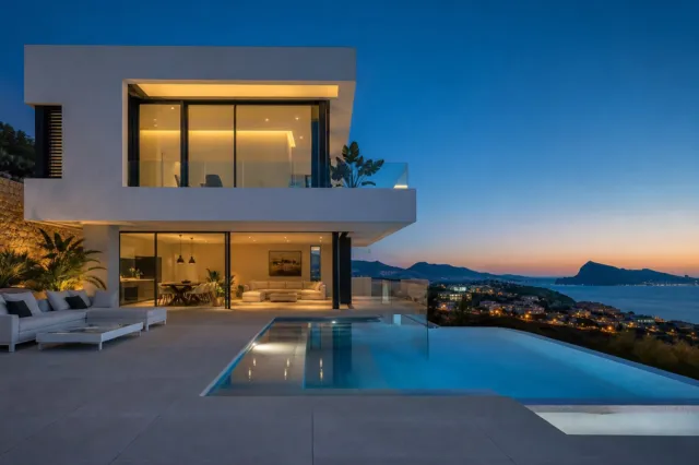 Villa en construcción con vistas al mar en Marbella — foto 2