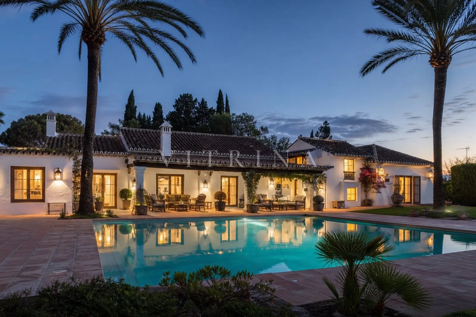 Freistehende andalusische Villa in Mijas — Foto 1